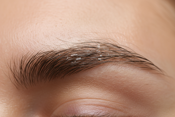 make it macro on the eyebrows